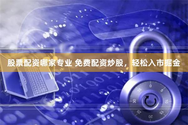 股票配资哪家专业 免费配资炒股，轻松入市掘金